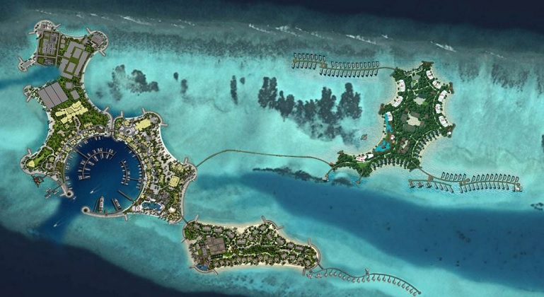 Features holiday on the Maldives, conrad, Finolhu, cheap, luxury